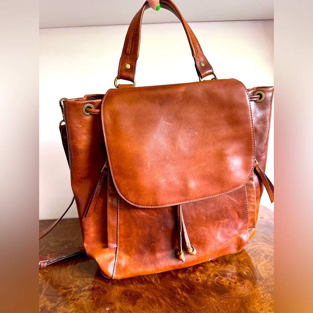 Leather Backpack